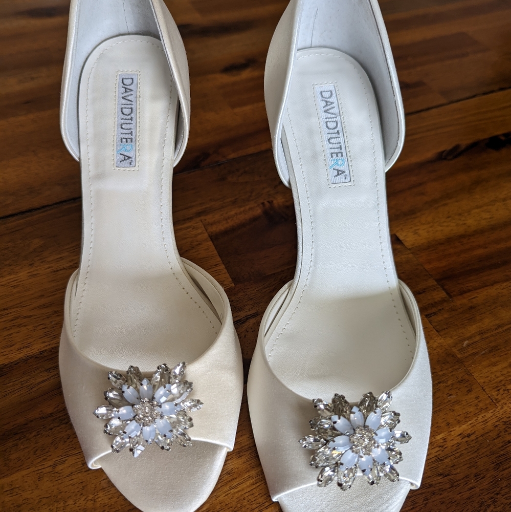 Lynn by David Tutera Bridal shoes size 7.5